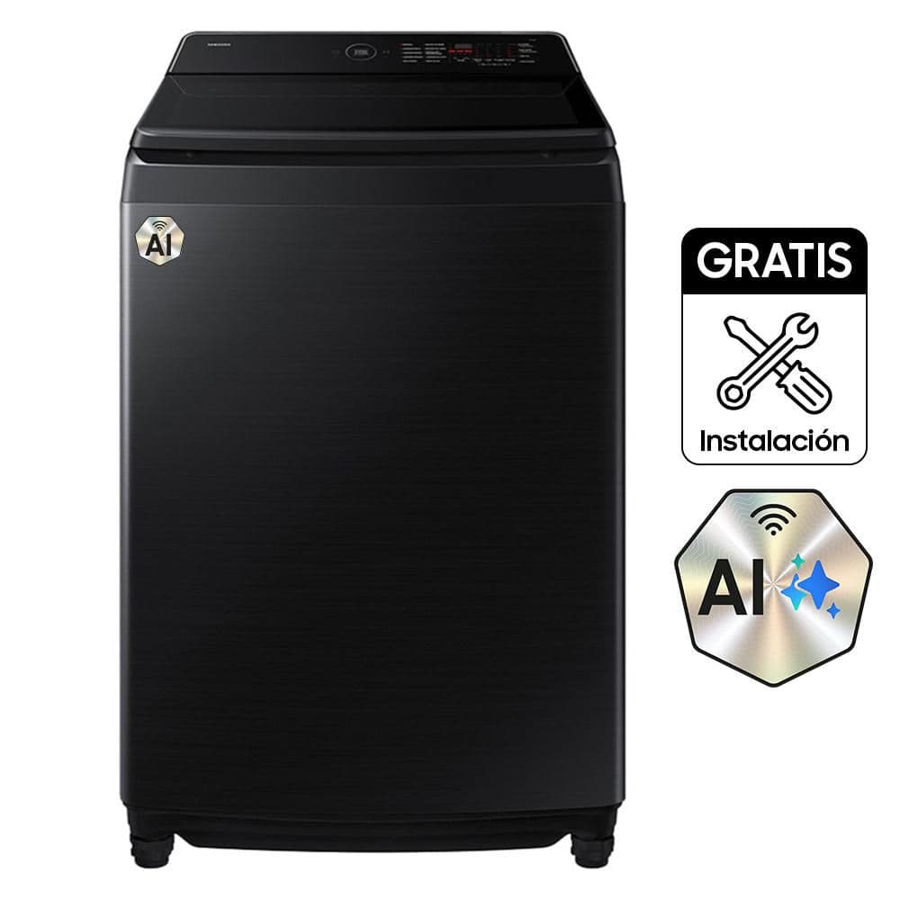 Lavadora SAMSUNG Carga superior 19 kg (42 lb) WA80F19S8BCO