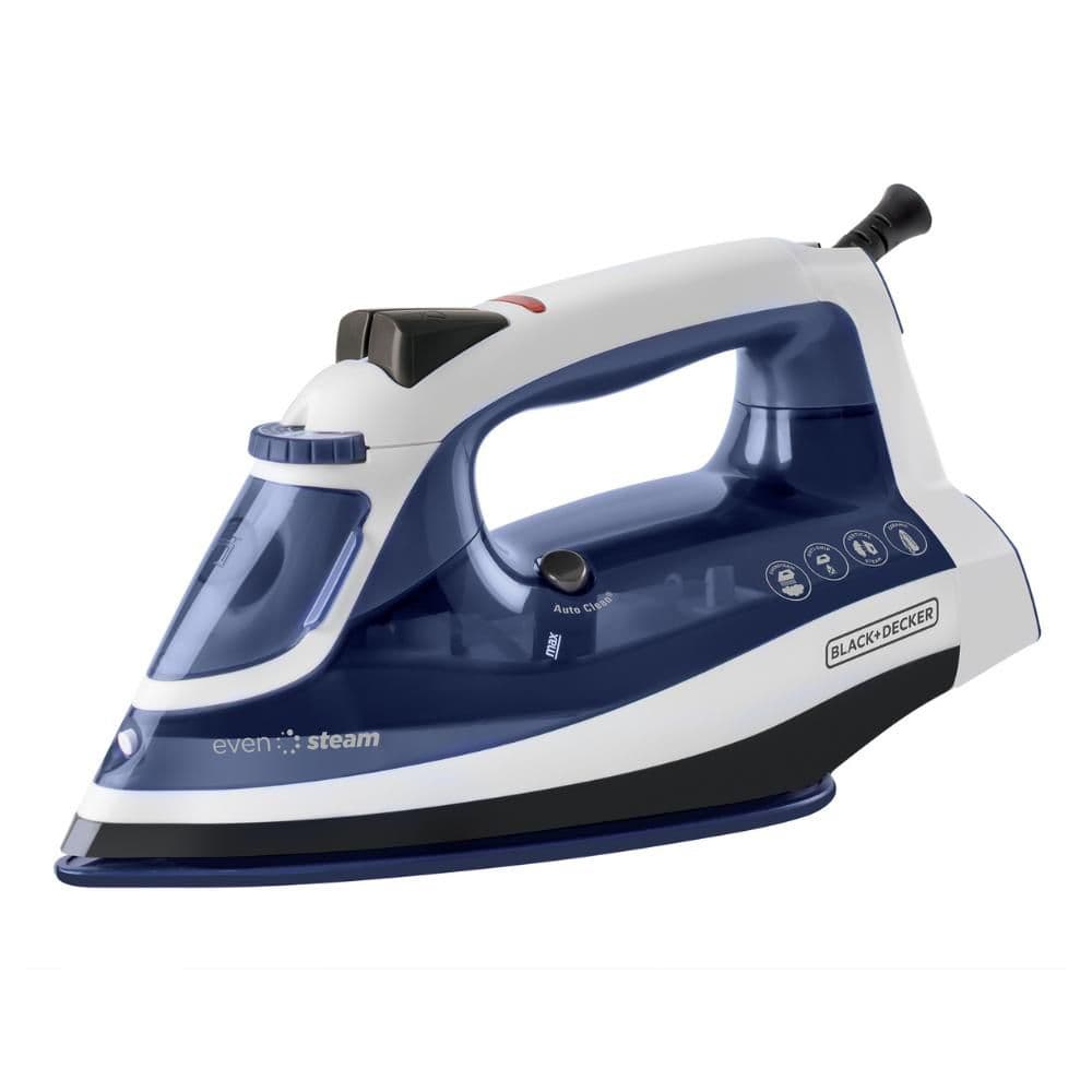 Plancha de Vapor BLACK & DECKER Cerámica azul IR1920