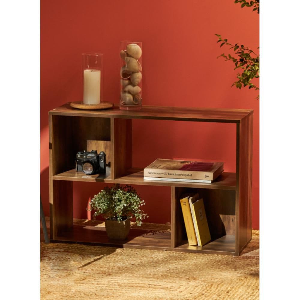 Mesa Auxiliar Con Estantes FINLANDEK JL1760NAT